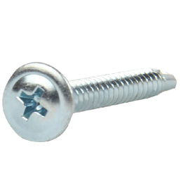 恒豐M4.2藍(lán)白鋅十字圓頭帶墊自攻自鉆螺絲 高效緊固的理想選擇